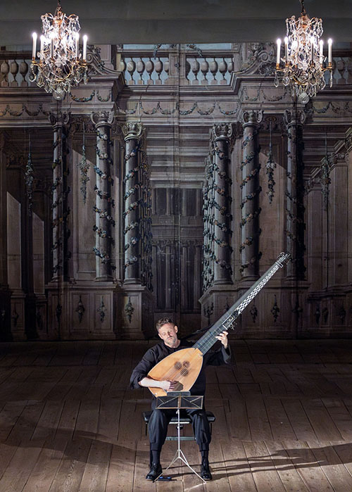 Tiorb konsert Drottningholms slottsteater